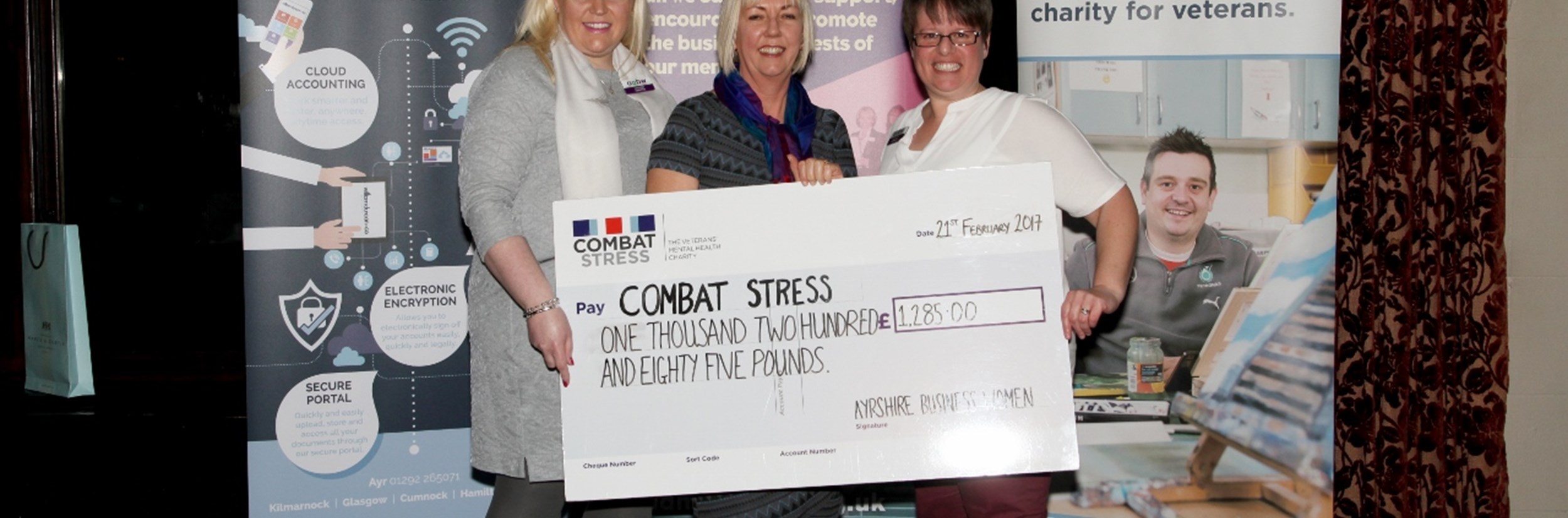 Charity Donation to Combat Stress