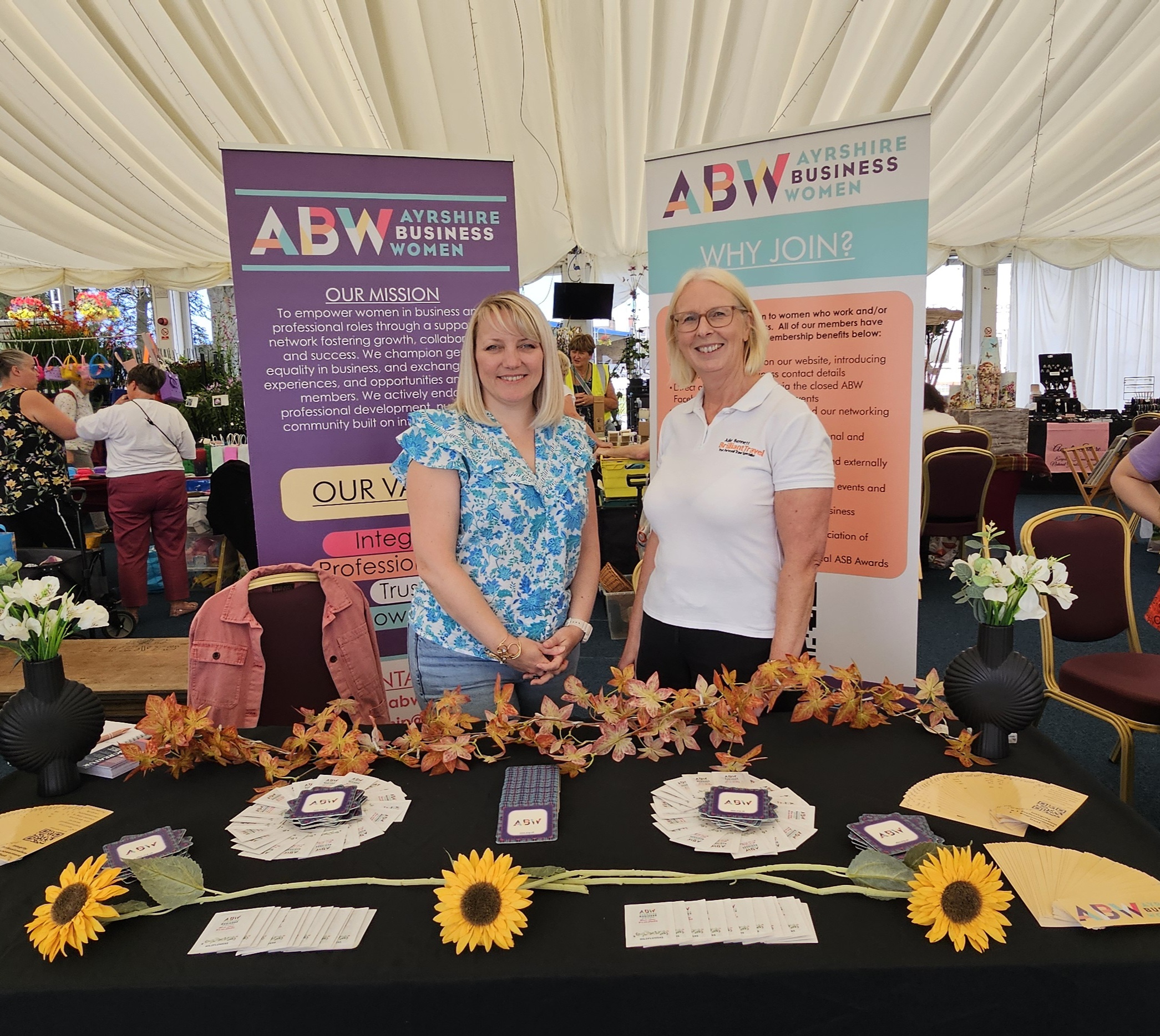 ABW in Full Bloom at Ayr Flower Show 2025