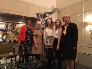 L to R - Eileen Howat, Val Russell, Heather Taylor, Robin McGhee & Fiona Lees